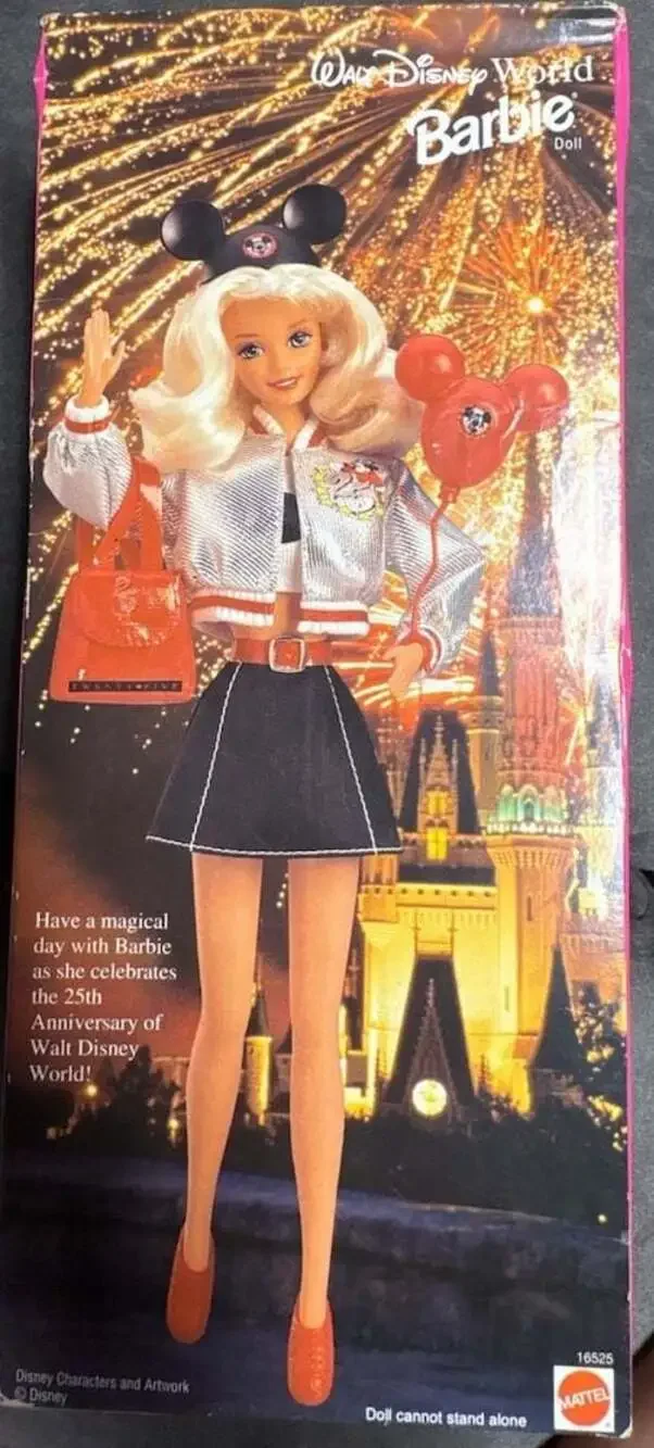 Mattel Walt Disney World 25th Anniversary Special Edition Barbie Doll 16525